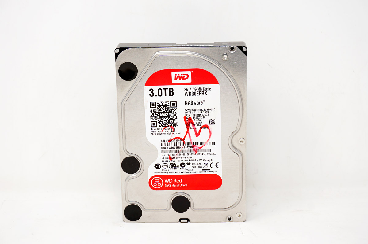 WD Red 3TB 5400RPM NAS 64MB SATA 3.5