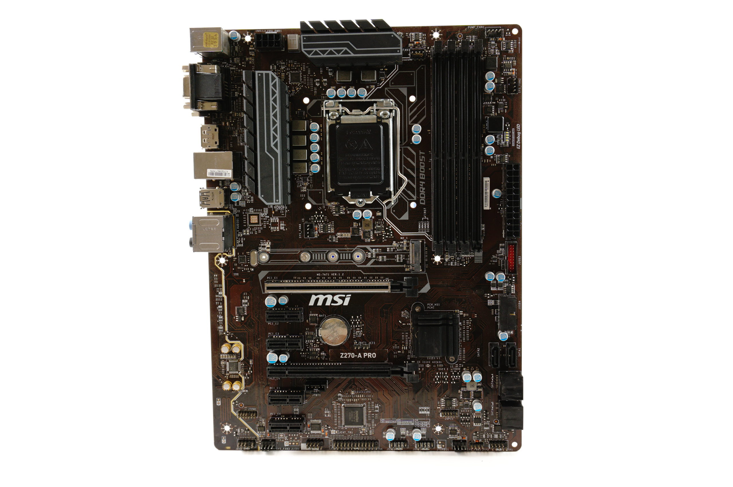 MSI Z270A Pro LGA1151 Intel Motherboard eBay