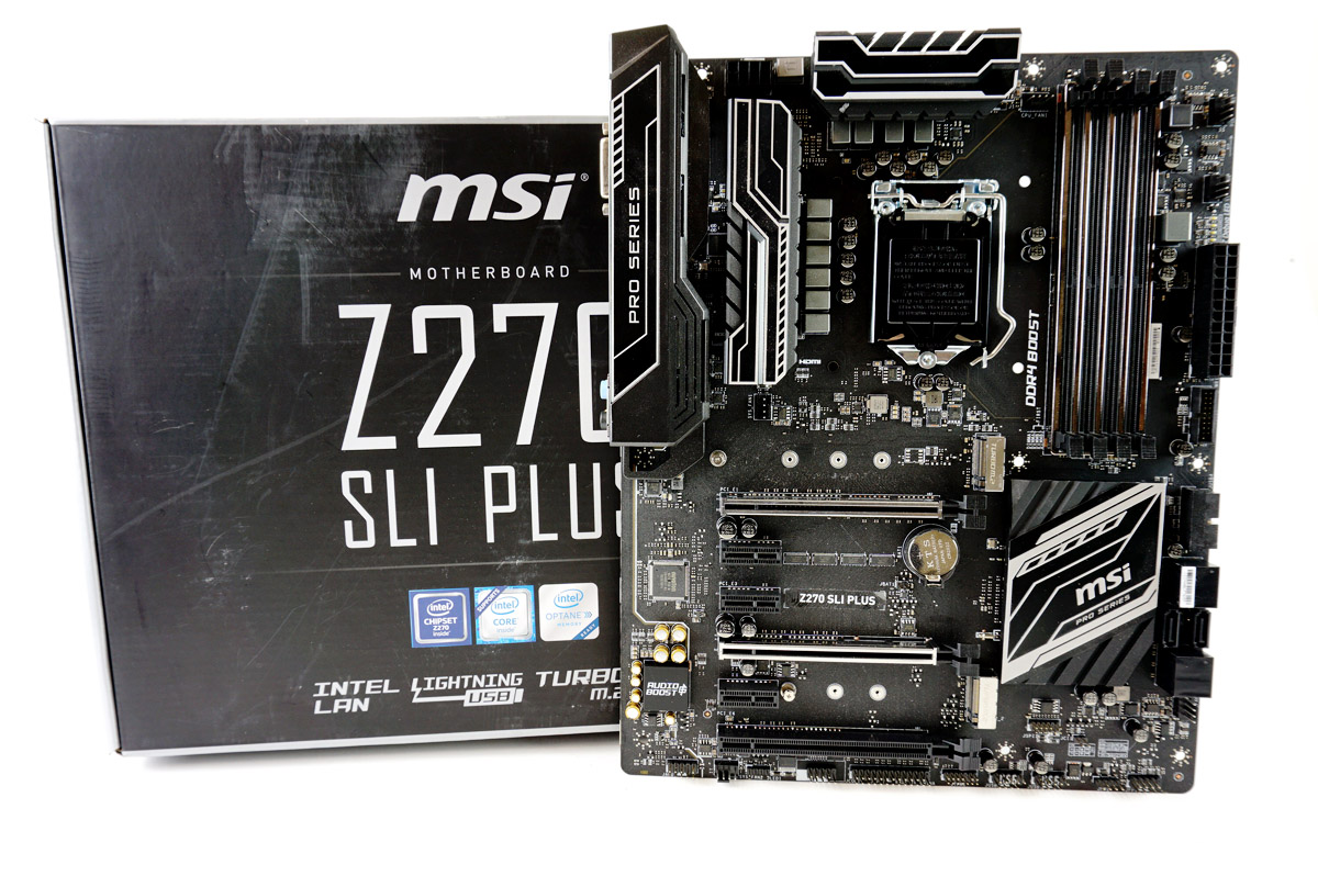 MSI Z270 SLI PLUS LGA 1151 Intel Motherboard | Brand New, Fast Ship!