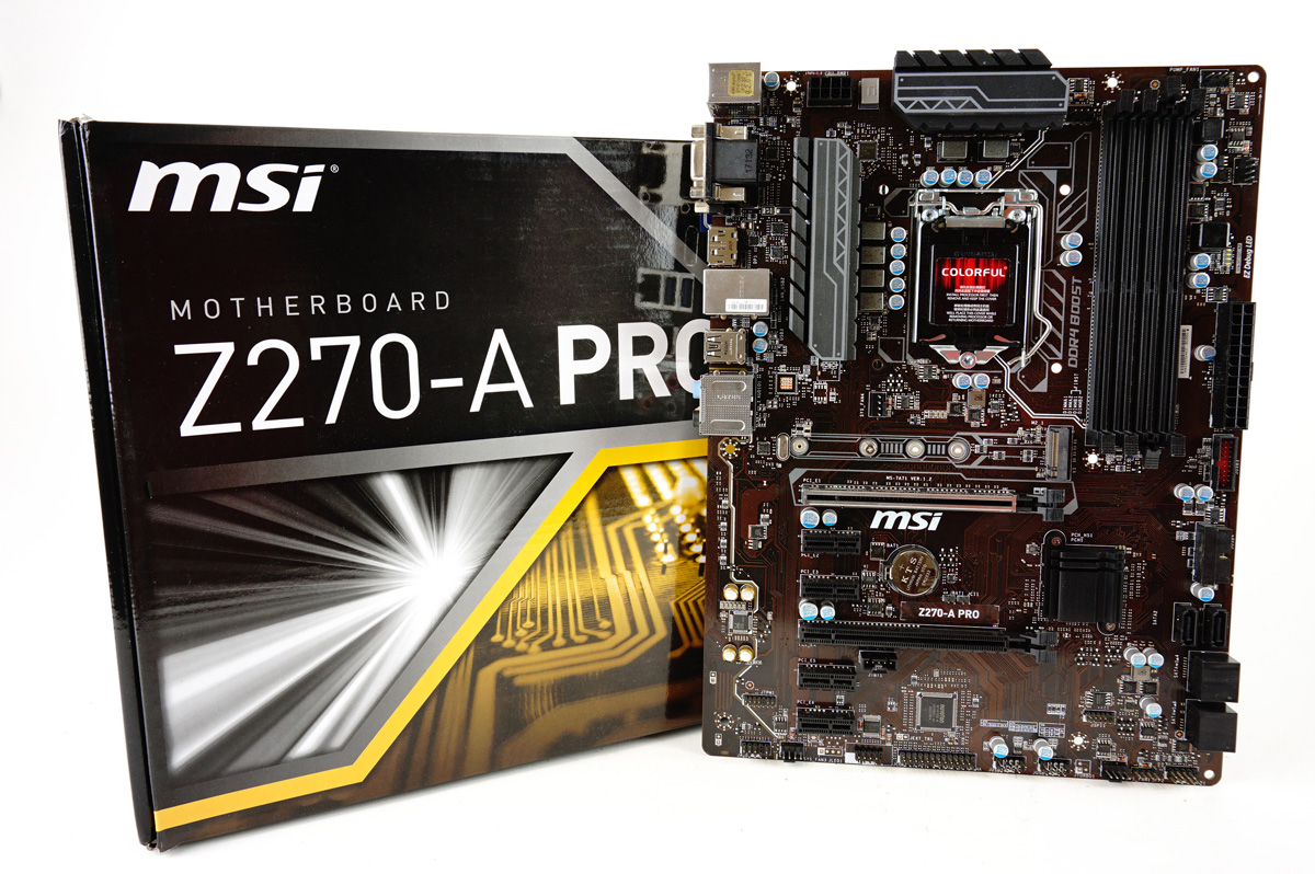 Как подключить msi z270 a pro