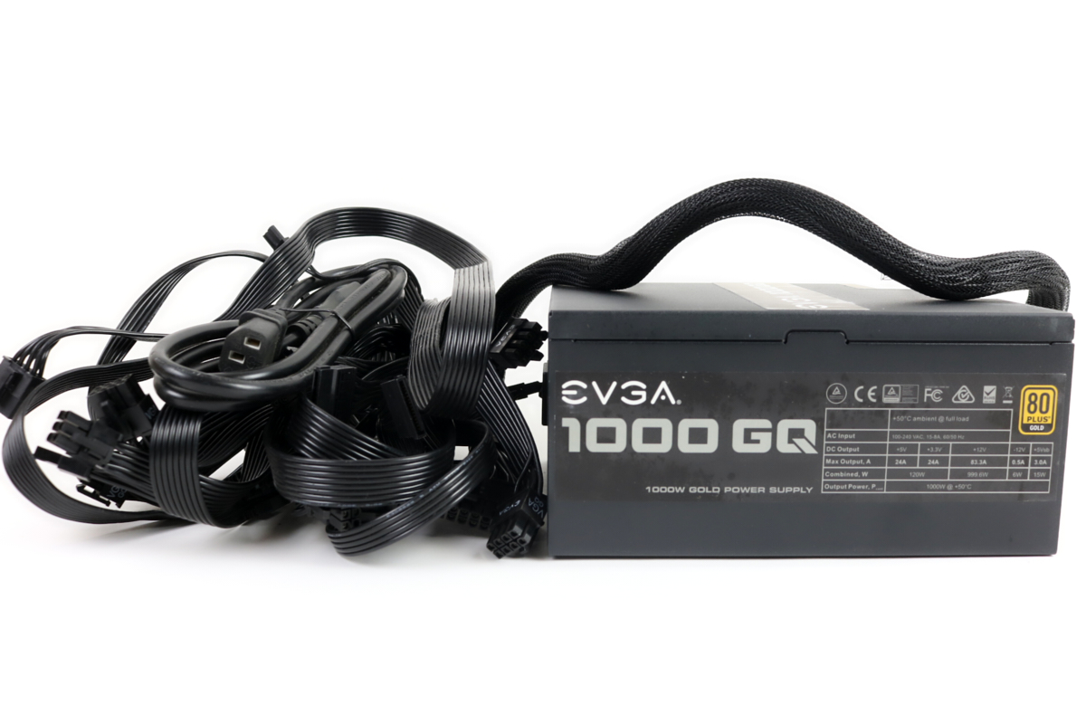 EVGA 1000 GQ 1000W Gold Power Supply PSU  – PC | 1yr Warranty, Fast Ship!